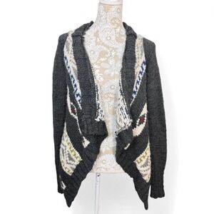 Y2K Abercrombie Fair Isle Cardigan Mall Core Mall Rat Basic Layering Sweater